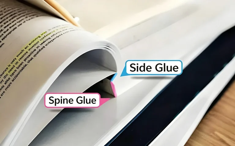 edge adhesive, back adhesive
